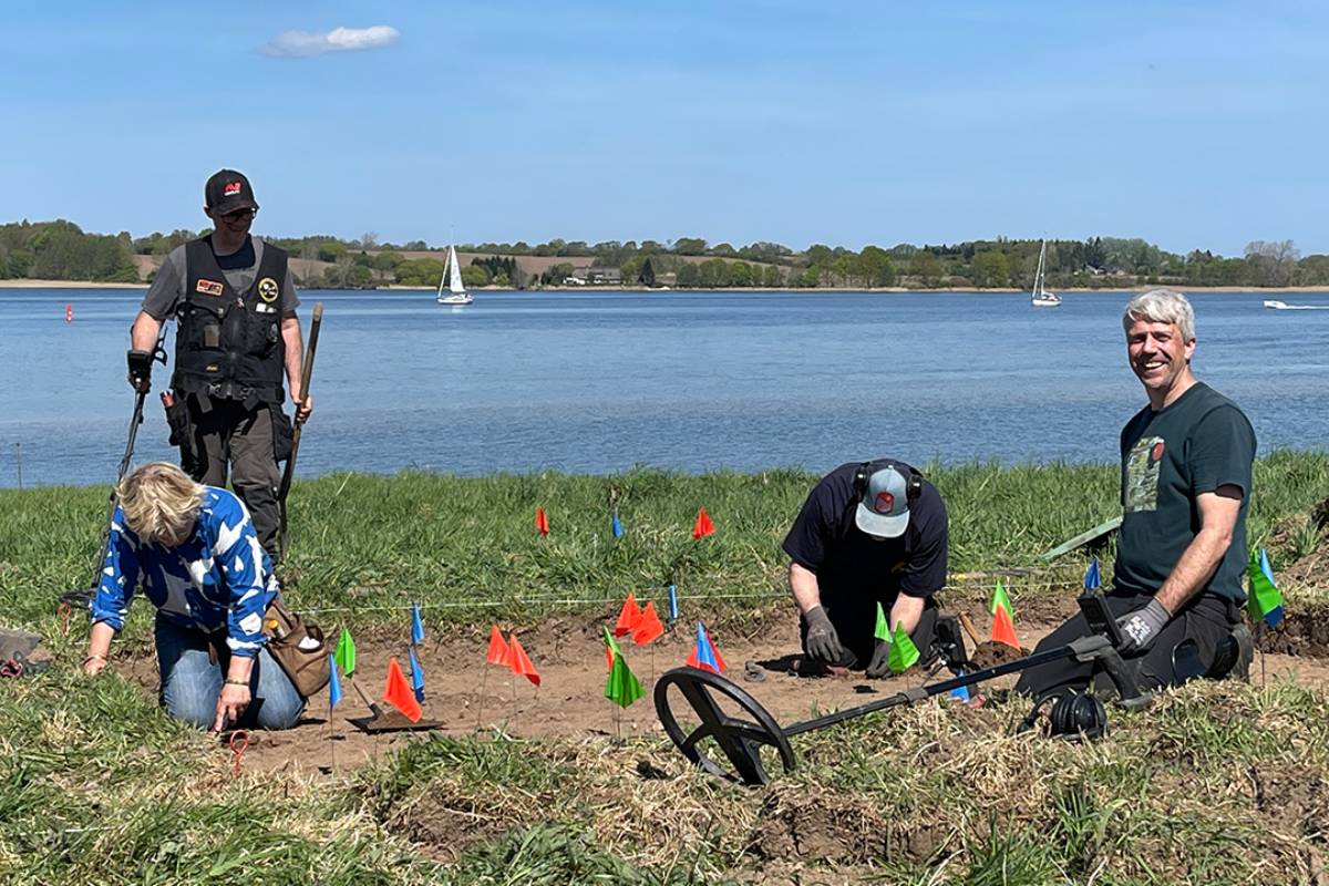 The find consists of over 200 objects, unearthed through careful excavation along the Schlei's banks, near the historic trading post of Hedeby.