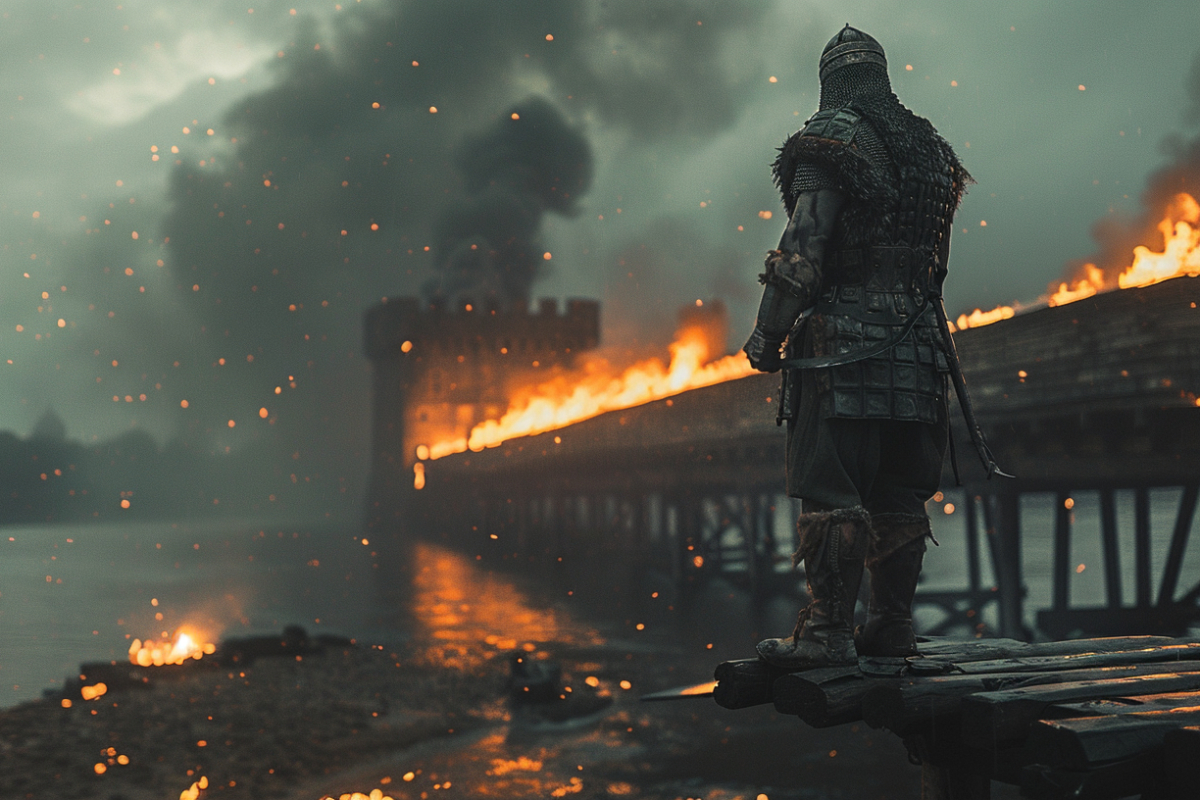 The nursery rhyme "London Bridge is falling down" may have been inspired by the actions of Saint Olaf Haraldsson, a Viking king turned Christian saint, during his time in Anglo-Saxon England.