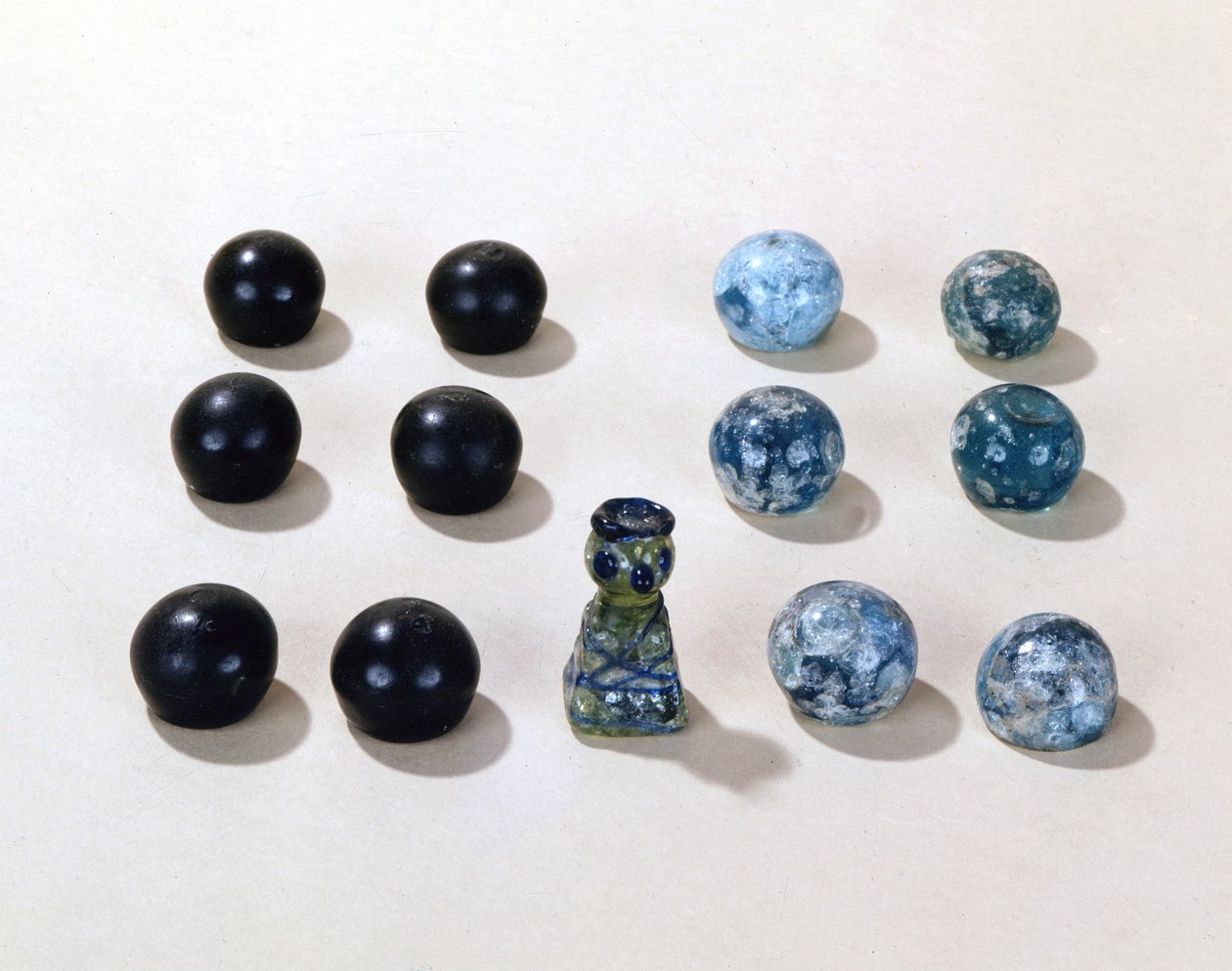 Gaming pieces from Birka. Source: Birka archeology