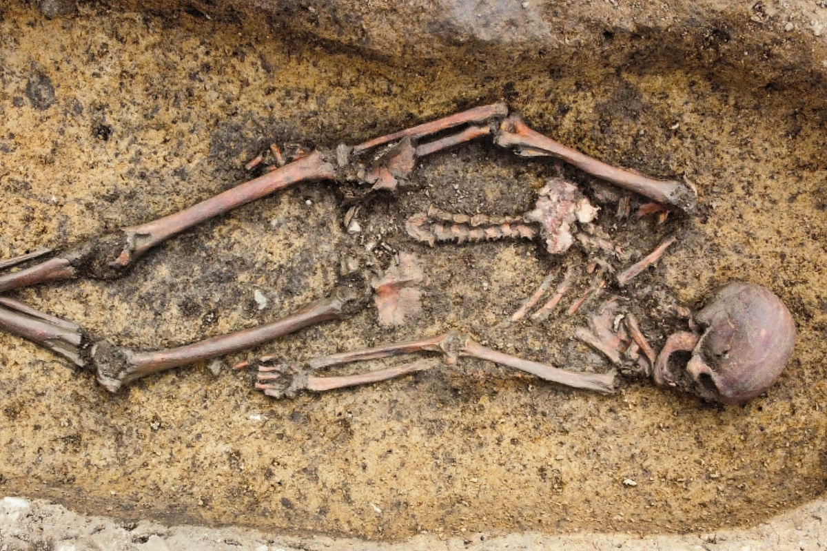 The discovery occurred during a routine archeological survey near Åsum, east of Odense, ahead of electrical cable installation.