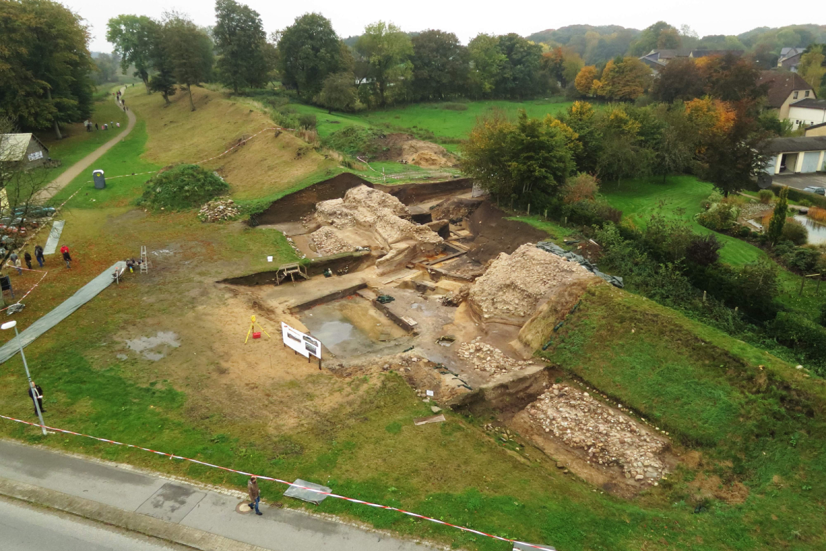 Excavation at the only known gate of the Danevirke, carried out by the Schleswig-Holstein State Archeological Office (ALSH) between 2010 and 2014.