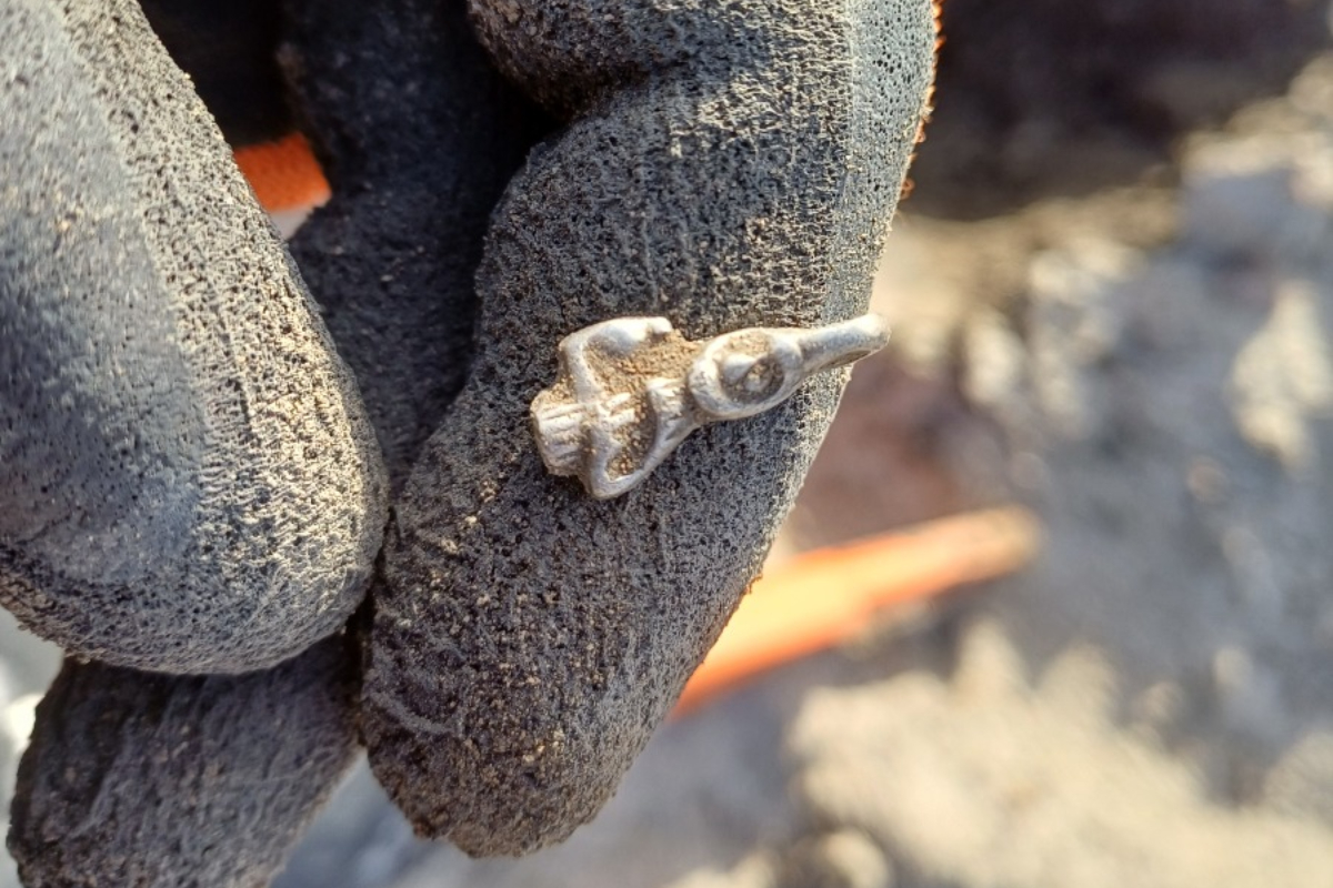 Amateur archeologist Flemming Willum Petersen discovered an exceptionally rare figurine on the Danish island of Lolland, which might date back to the pre-Viking Age.