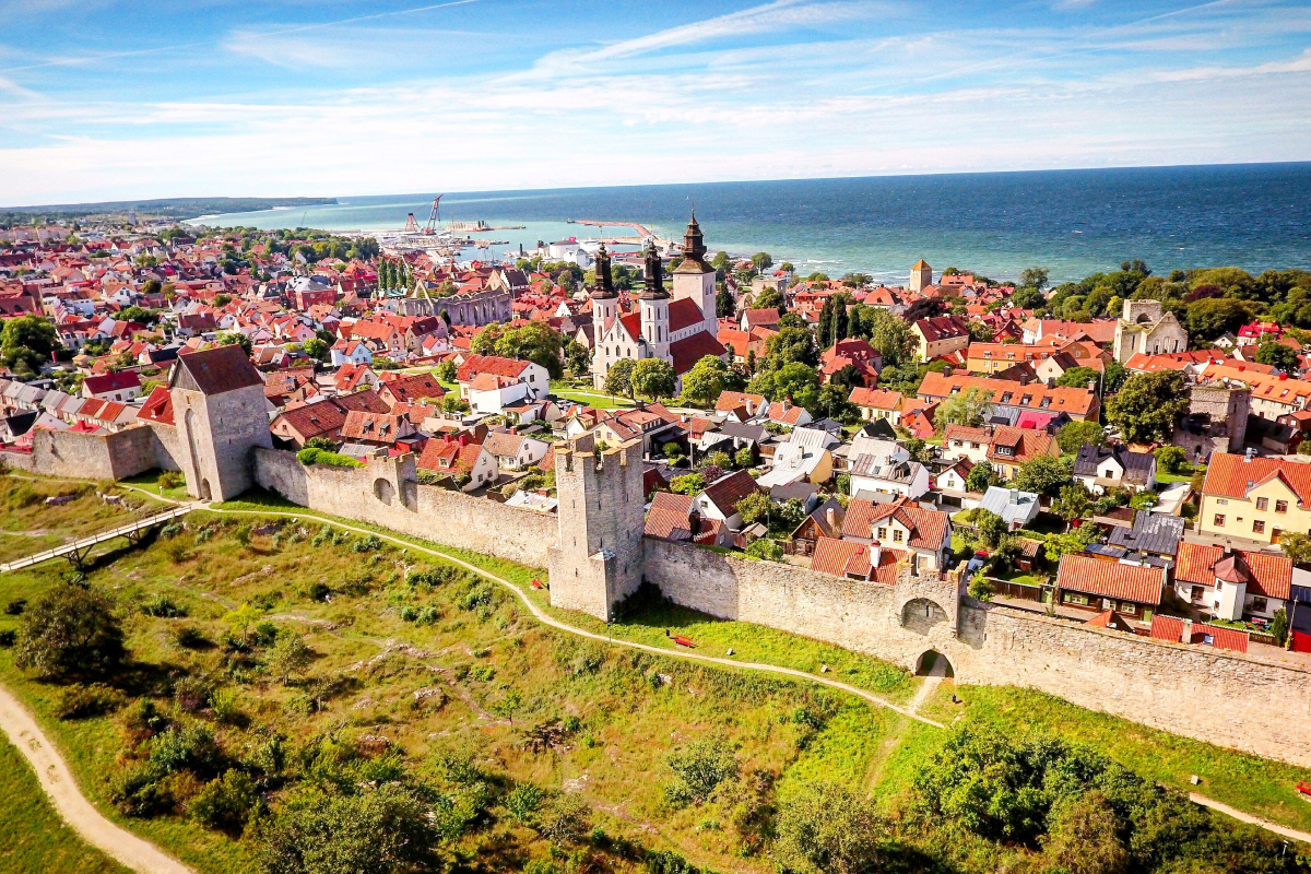 As Gotland's main town, Visby rose to prominence in the Viking Age and flourished under Hanseatic influence.