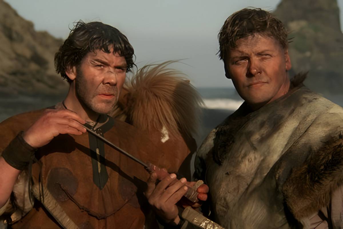 Hrafninn flýgur (When the Raven Flies) is a 1984 Icelandic-Swedish film known for its gritty realism and historical accuracy in depicting Viking life.