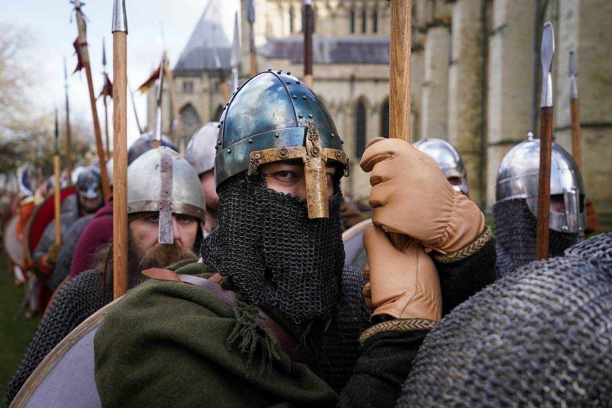 Tens of thousands gathered in York for one of Europe's biggest Viking festivals, celebrating Norse history with battles, feasts, and storytelling.