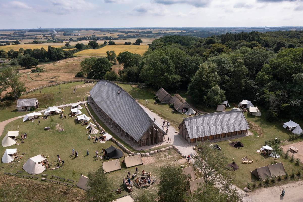 The Danish site Lejre Land of Legends reaches its 60th anniversary, with a focus on Viking heritage, archeological experiments, and immersive historical activities.