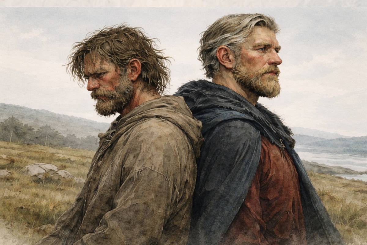 Rígsþula, a short Old Norse poem from the Poetic Edda, lays out a mythic origin story for the social classes of the Viking Age.