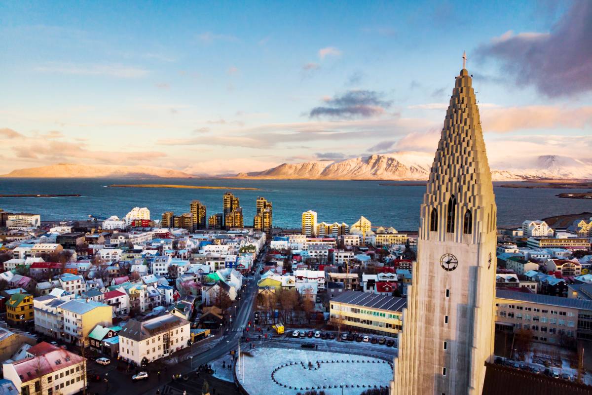 Iceland's capital, Reykjavík, was founded by Viking explorers and settlers in the 9th century.