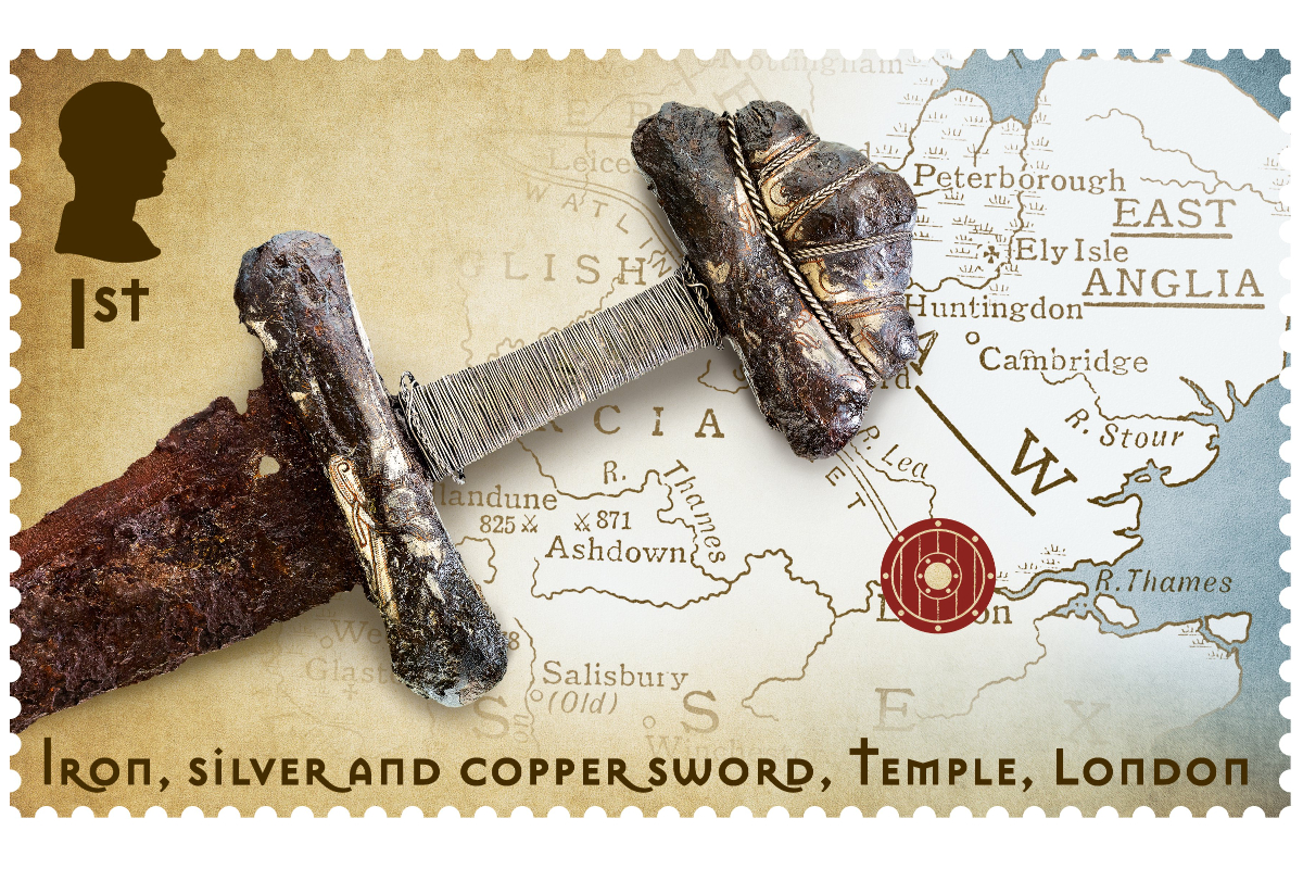 In celebration of Britain's rich Viking past, Royal Mail introduces a set of eight stamps, each depicting a significant Norse artifact or location.