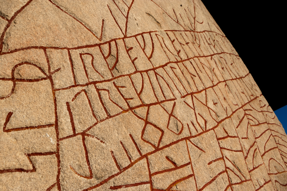 Despite their strong oral traditions, Viking societies enhanced literacy by the 8th century by improving the runic alphabet and inscribing significant messages on runestones.