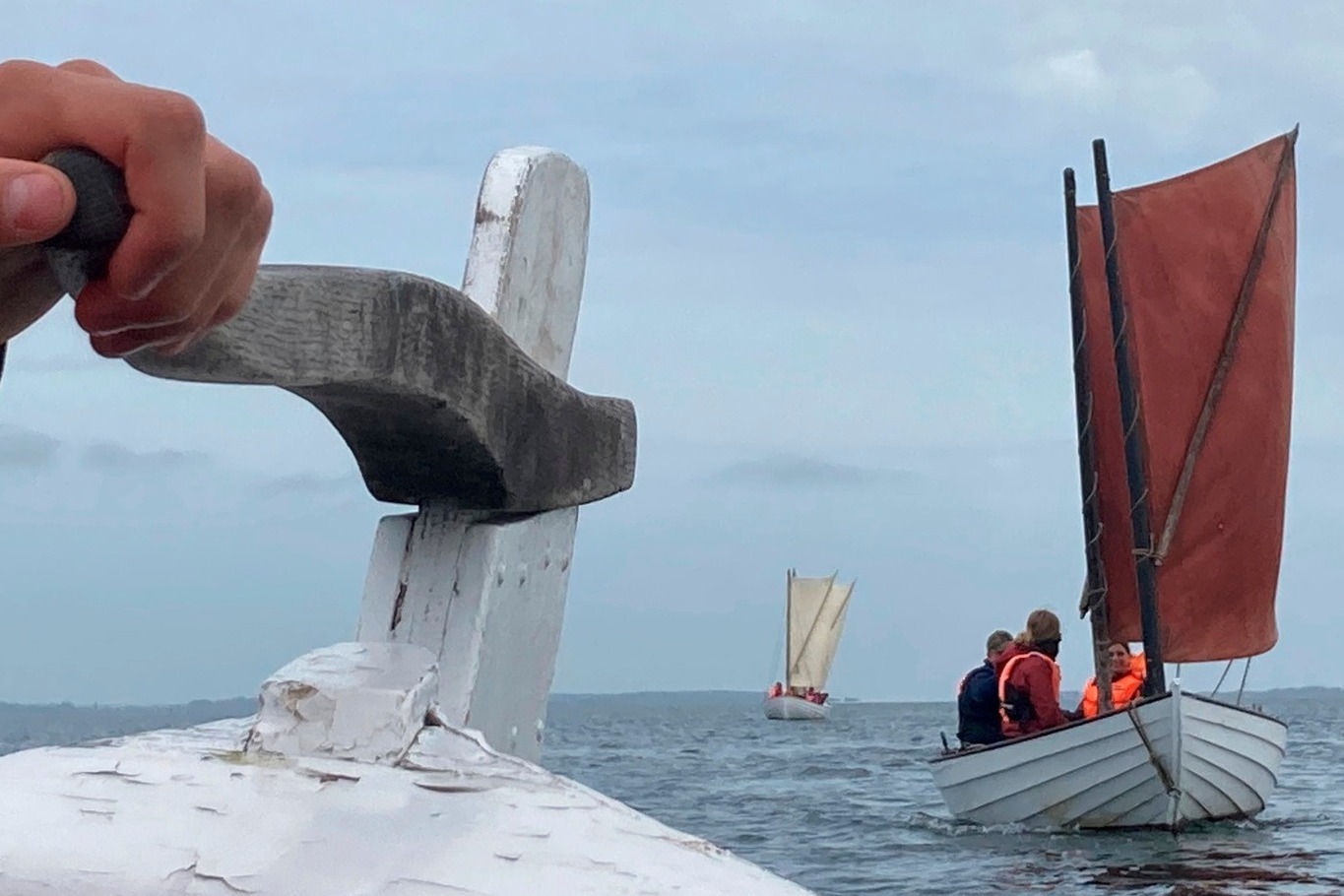 Sailing on Roskilde Fjord.