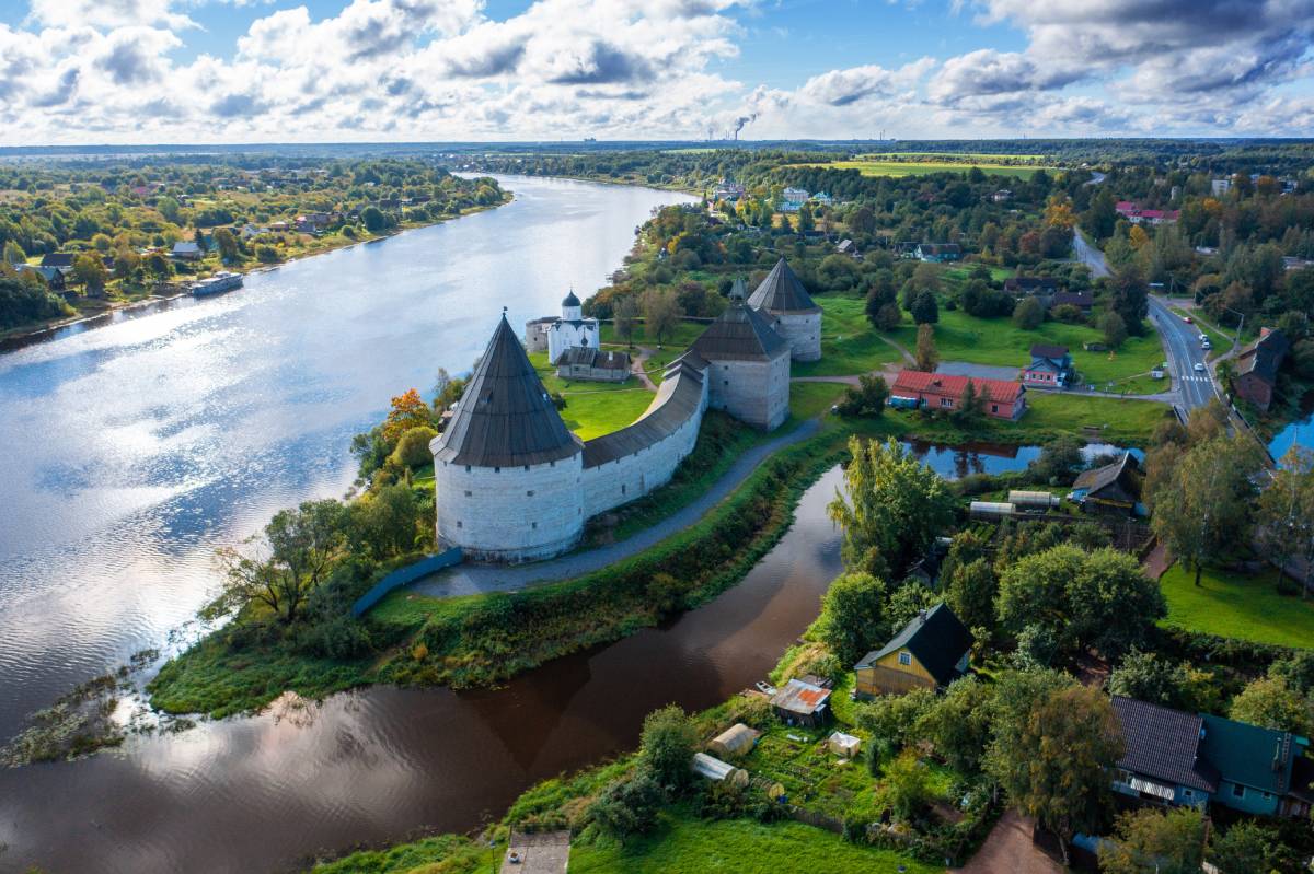 Staraya Ladoga served as a key point for Viking trade and river navigation along the Volkhov River toward the Byzantine Empire.