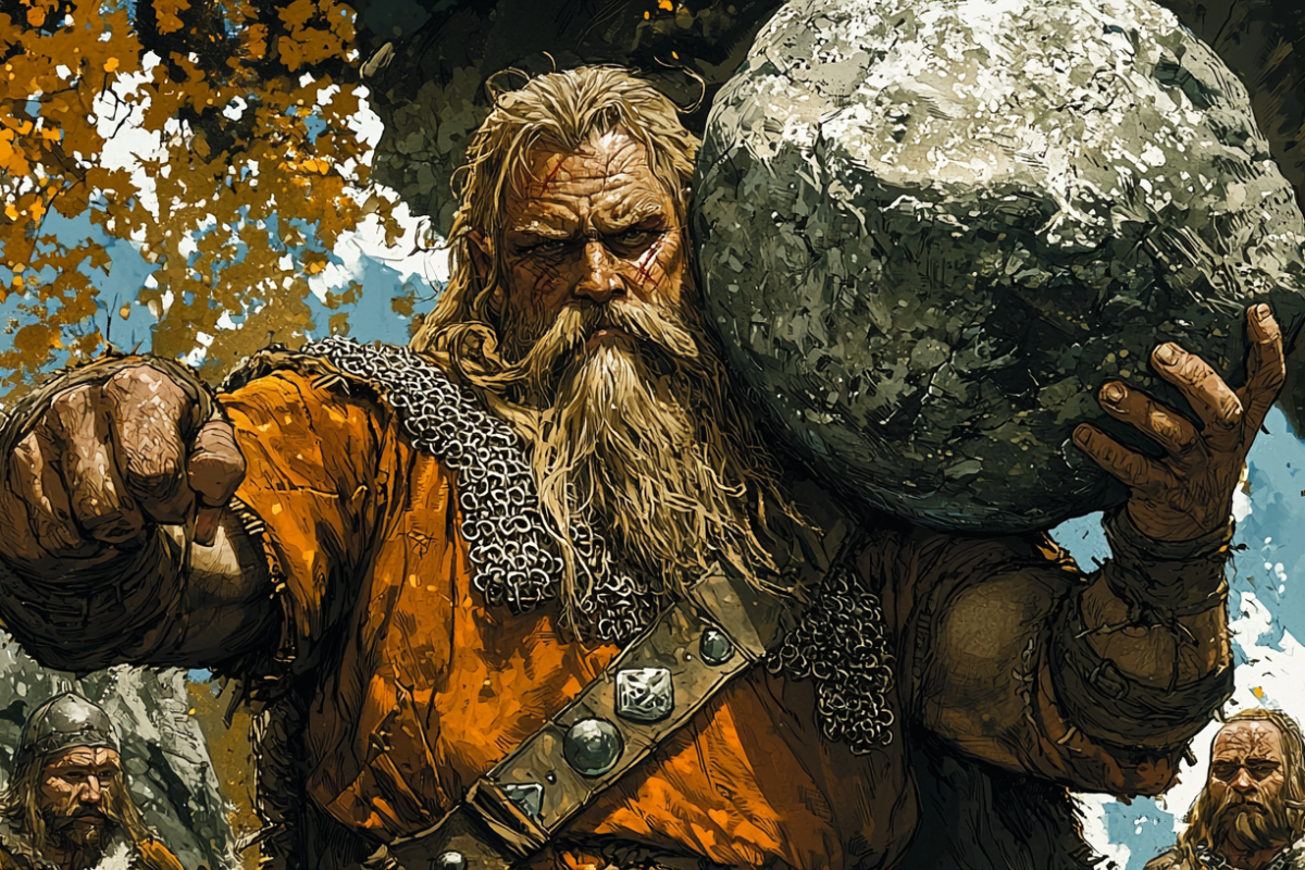 Styrbjörn the Strong is remembered in Norse literature as a rebellious Viking leader who was ultimately defeated at the Battle of Fýrisvellir.