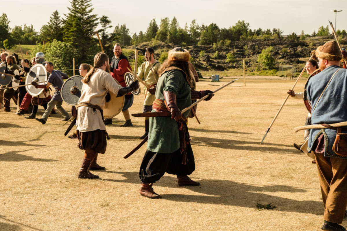 The Hafnarfjörður Viking Festival, Iceland's largest celebration of Viking culture, attracts around 30,000 visitors each year to experience authentic Viking living.