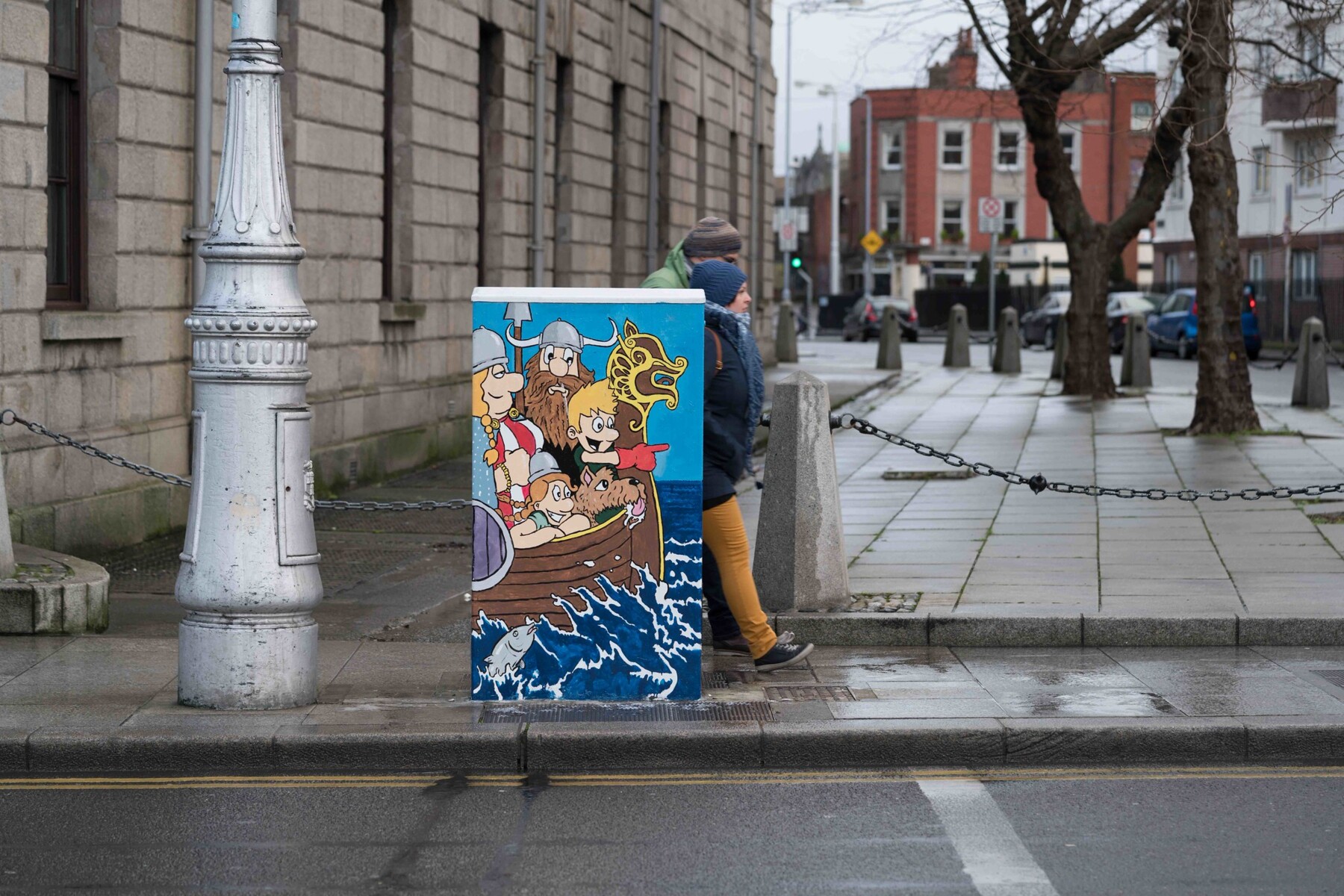 The Viking Holiday by Hugh Madden, Dublin Street Art. Source: William Murphy, Flickr, https://www.flickr.com/photos/infomatique/23474684794/