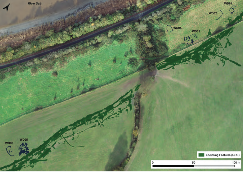 Interpretive plot from survey of Woodstown area. Source: Jackman et al., 2025. https://www.jstor.org/stable/27426845?seq=16