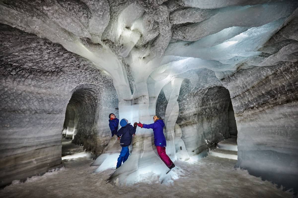Climate Park 2469 in Norway offers guided tours that teach visitors about glaciers, climate change, and Norse mythology high up in the Jotunheimen mountains.
