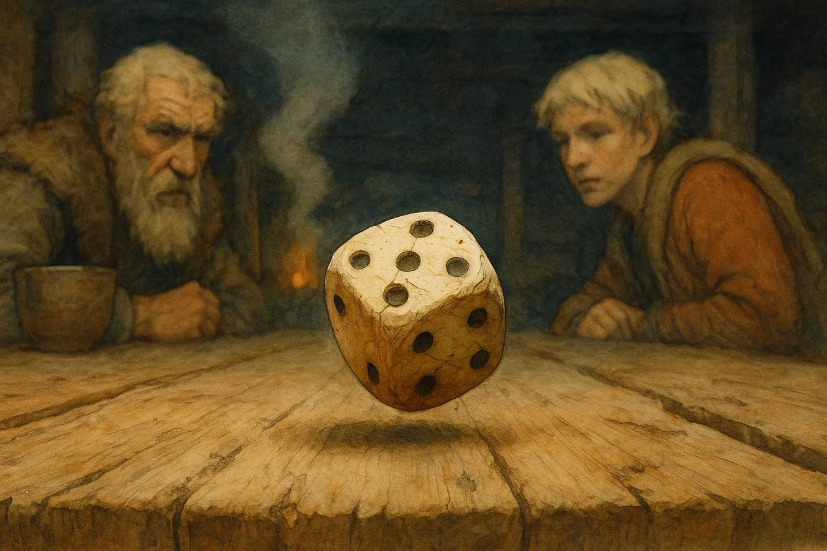 Hamingja is an Old Norse term for a person's or family's luck, understood as a real force that could pass from one generation to the next.