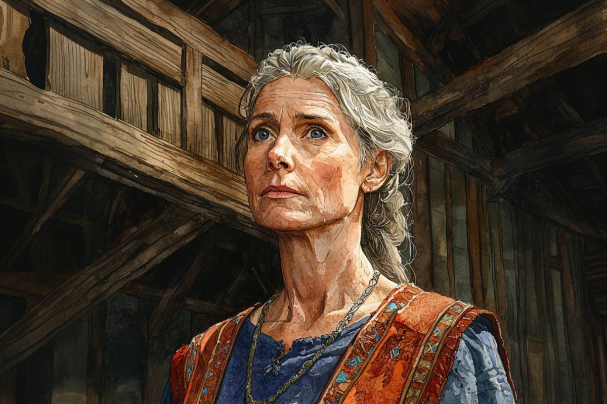 The Icelandic sagas present Gunnhildr Gormsdóttir as a formidable matriarch, whose legacy includes her role as the mother of multiple kings and her reputed mastery of Norse magic.