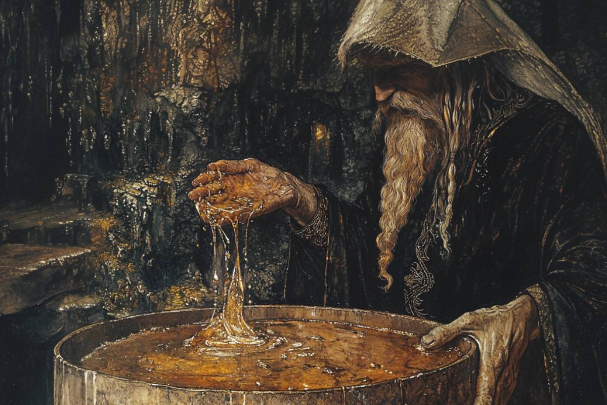 The gods created Kvasir as a symbol of peace, but he was later murdered and turned into a magical drink that gave the gift of poetry.